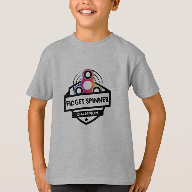 Fidget Champ Shirt (Vorderseite)