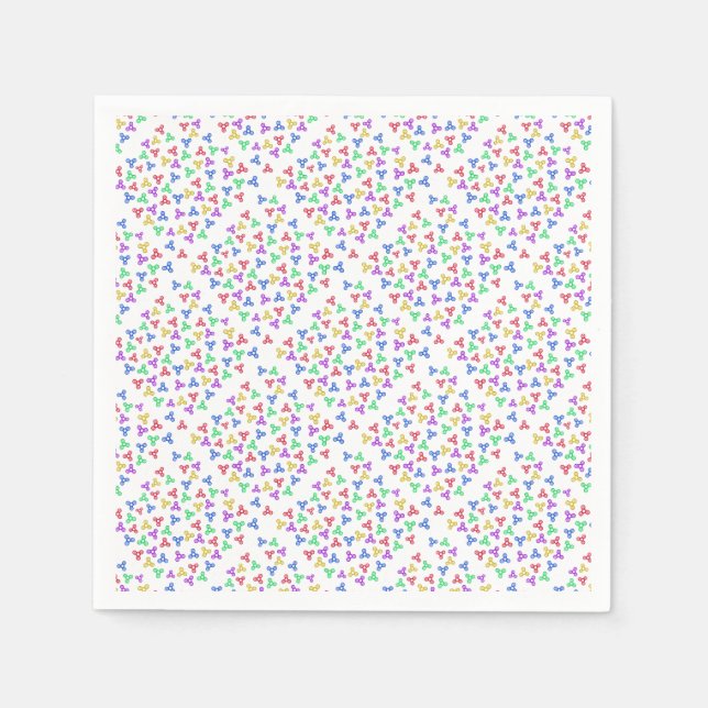 Fidget Spinners Serviette (Vorderseite)