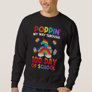 Fidget Toy entdecken meinen Weg durch 100 Tage Sweatshirt