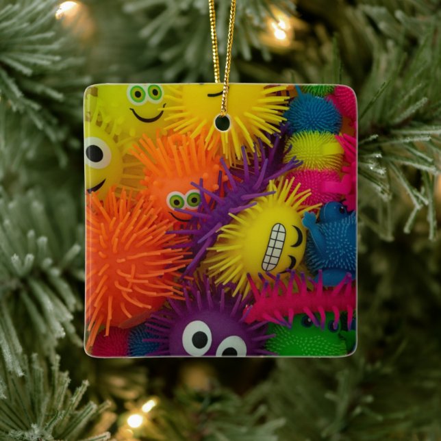 Fidget Toy Squishy Ball Keramikornament (Baum)