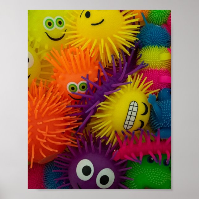 Fidget Toy Squishy Ball Poster (Vorne)