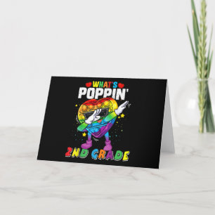 Fidget Toy What's Poppin' 2nd Grad 100th day of s Einladung