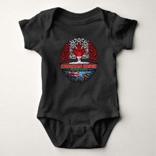 Fidschi-Fidschi-Kanadische Treuhandflagge Baby Strampler