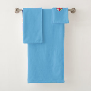 Fidschi-Flagge Badhandtuch Set
