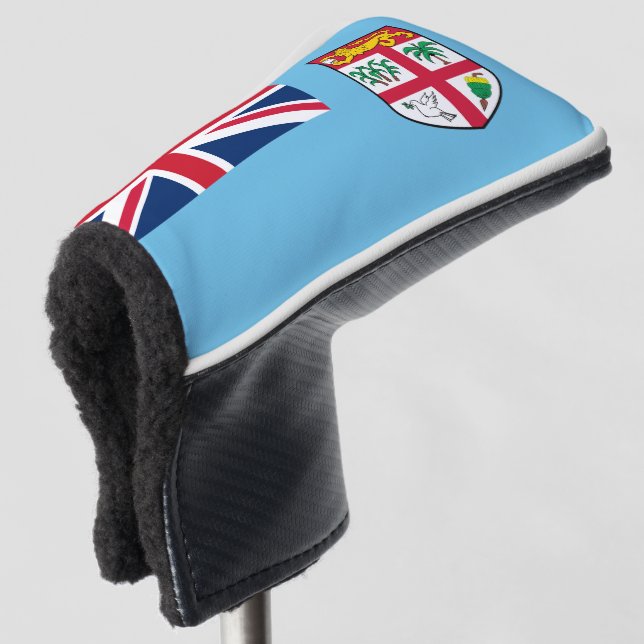 Fidschi-Flagge Golf Headcover (3/4 Vorderseite)