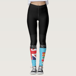 Fidschi-Flagge Legging Leggings