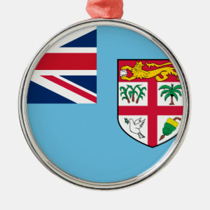 Fidschi-Flagge Ornament Aus Metall