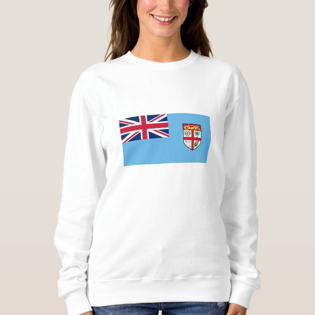 Fidschi-Flagge Sweatshirt (Vorderseite)