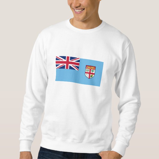Fidschi-Flagge Sweatshirt (Vorderseite)