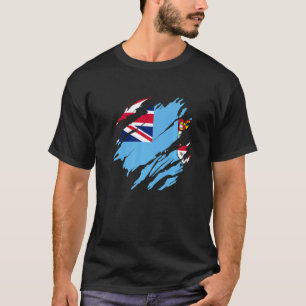 Fidschi-Flagge T-Shirt