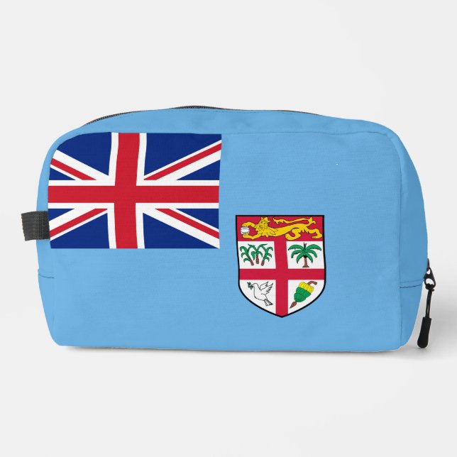 Fidschi-Flagge Waschbeutel (Vorderseite)