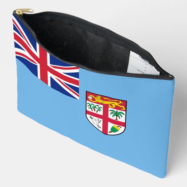 Fidschi-Flagge Zubehörtasche (Offen)