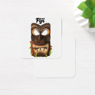 Fidschi geschnitzte Maske