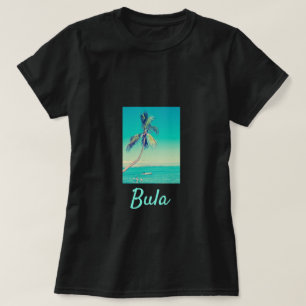 Fidschi-Inseln Bula Kokospalmen T-Shirt