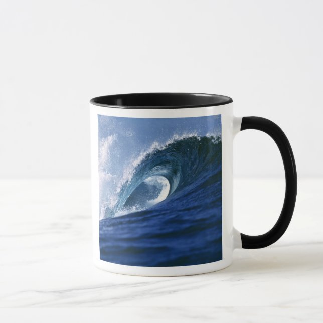 Fidschi-Inseln, Tavarua, Cloudbreak. Eine Welle Tasse (Rechts)