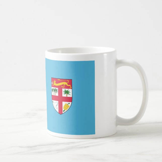 Fidschi-Landesflaggetextname Tasse (Rechts)