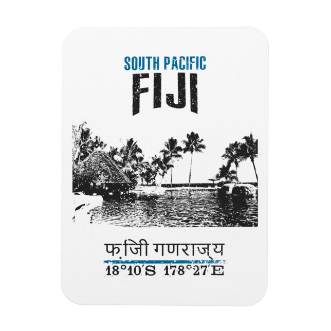 Fidschi Magnet (Vertikal)