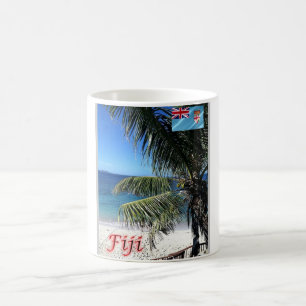 Fidschi - Matamanoa - Strand - Kaffeetasse