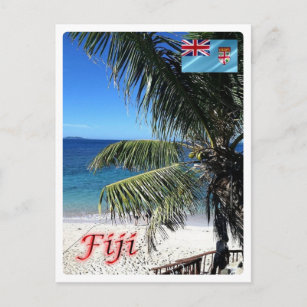 Fidschi - Matamanoa - Strand - Postkarte