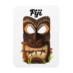 Fidschi-Schnitzmaske Magnet