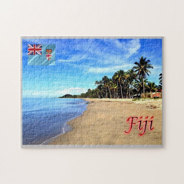 Fidschi - Strand - Puzzle (Horizontal)