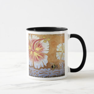 Fidschi, Wandbild. Tasse
