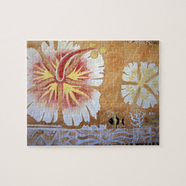 Fidschi, Wandkunst. Puzzle (Horizontal)