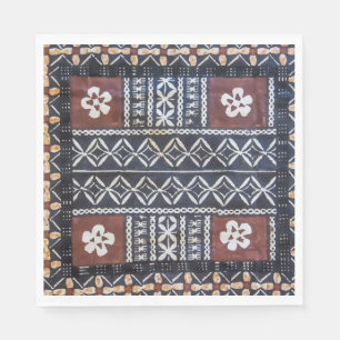 Fidschitapa-Stoff-Druck-Serviette Serviette