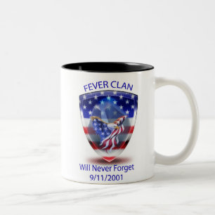 Fieber-Tasse Zweifarbige Tasse