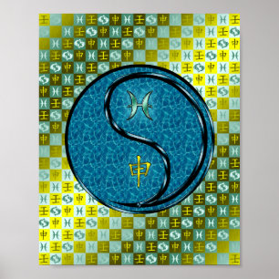 Fieber und Wasseraffe Poster