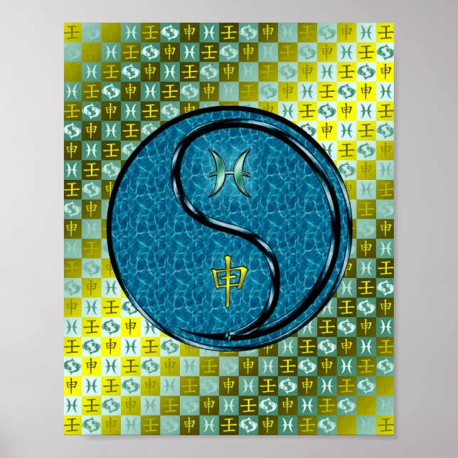 Fieber und Wasseraffe Poster (Vorne)