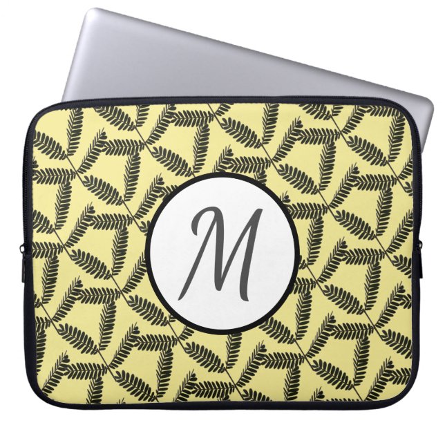 Fieberschläfer aus Monogram, Laptop-Sieb Laptopschutzhülle (Vorderseite)