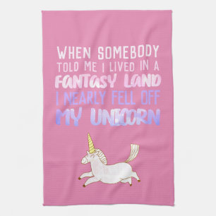fiel von meinem Einhorn, gürtelige Geschenke, Cute Geschirrtuch