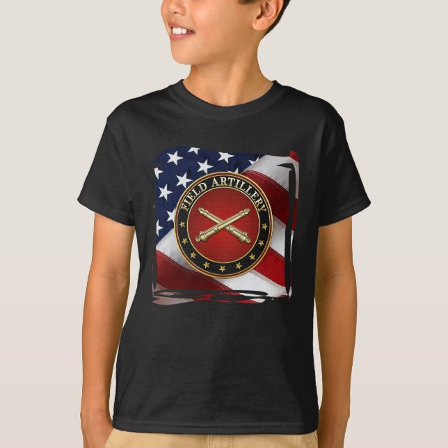 Field Artillery Branch Insignia Special Edition T-Shirt (Vorderseite)