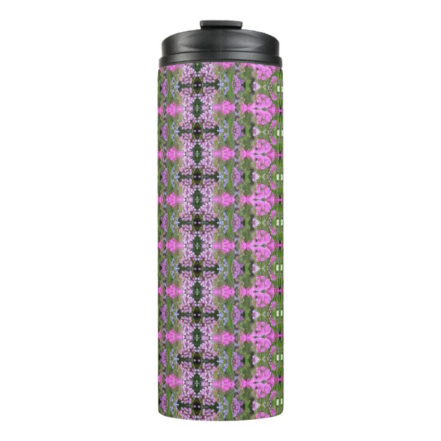 Field-Blume Ikat 8 Thermosbecher (Vorderseite)