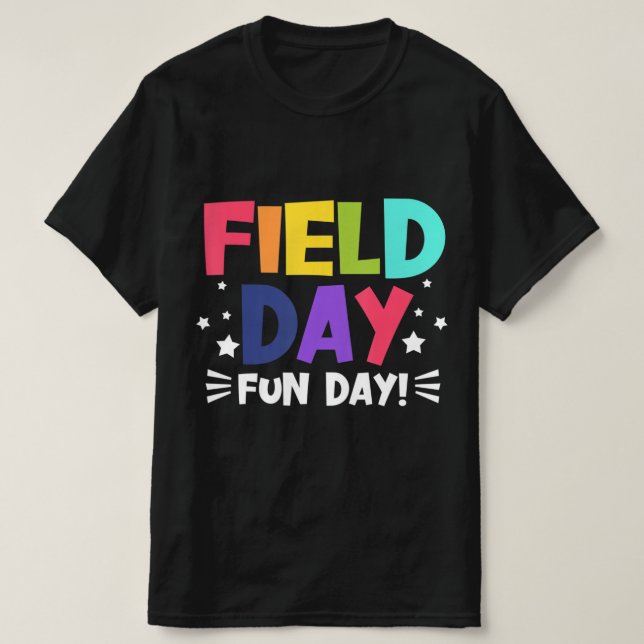 Field Day 2022 Field Trip Fun Day Boys Girls Stude T-Shirt (Design vorne)