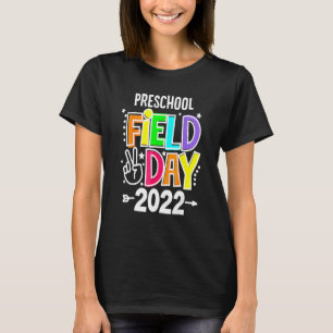 Field Day 2022 Games Start Preschool Lass The Game T-Shirt