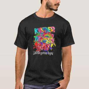 Field Day 2022 Kindergarten Lass The Games Begin K T-Shirt