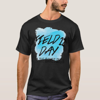 Field Day 2022 Lass The Games Begin Kids Boys Girl T-Shirt
