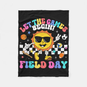 Field Day 2025 Lass The Games Begin Teachers Kids Fleecedecke