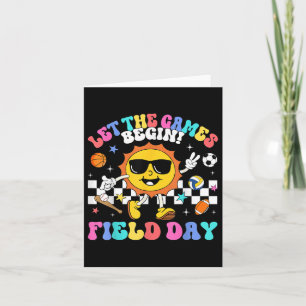 Field Day 2025 Lass The Games Begin Teachers Kids Karte