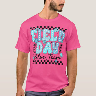 Field Day Blue Team Color Field Trip Team Game Com T-Shirt