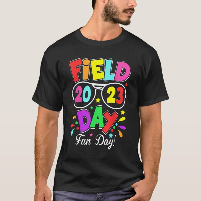 Field Day Fun Day 2023 Last Day of School T-Shirt (Vorderseite)