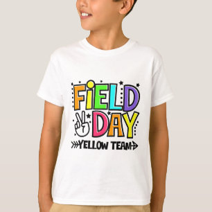 Field Day Gelbes Team Lustig für Lehrer Kinder Fel T-Shirt