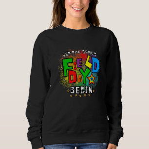 Field Day - Lass die Spiele beginnen Kinder Jungen Sweatshirt