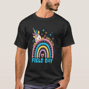 Field Day Lass The Games Begin Kids Boys Girls Tea T-Shirt