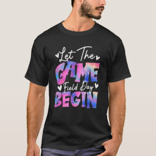Field Day Lass The Games Begin Kids Boys Girls Tea T-Shirt