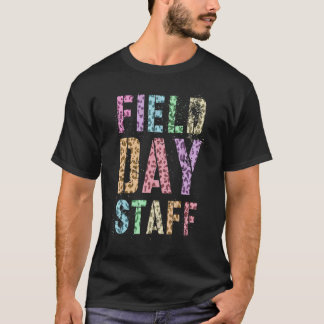 Field Day-Mitarbeiter Leopardendruck-Lehrer Ich bi T-Shirt