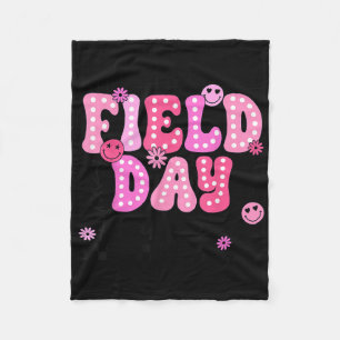 Field Day Pink Team Color Field Trip Team Game Com Fleecedecke