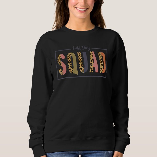 Field Day Squad Shirt Yellow Kids Leopard Field Da (Vorderseite)